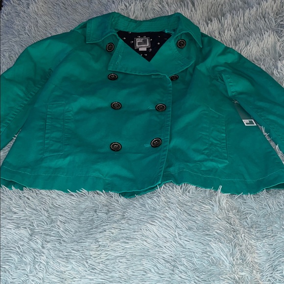 STUNNING GREEN NWT M JACKET - Picture 1 of 9